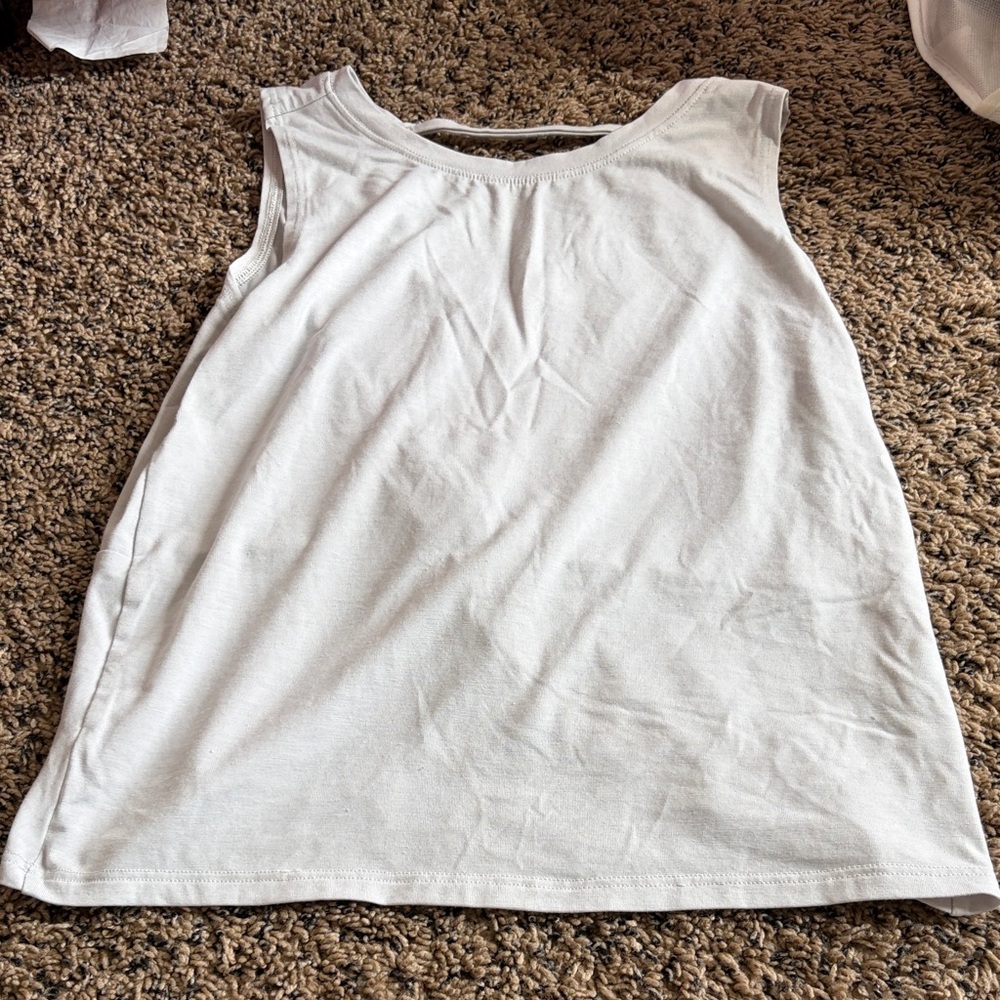 Athleta Girl White Tank Top